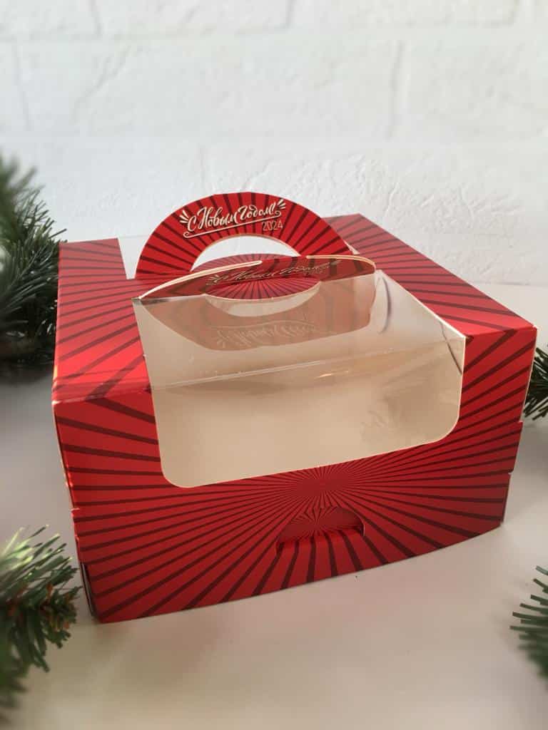 Упаковка под бенто-торт "С новым 2024 годом" — изображение 3